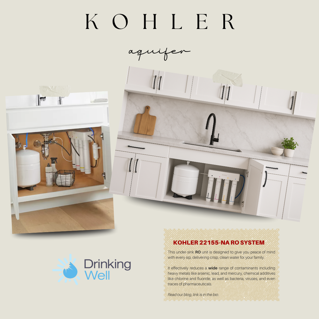 Kohler Aquifer RO Model 22155-NA: Clean Water for Kohler Homes