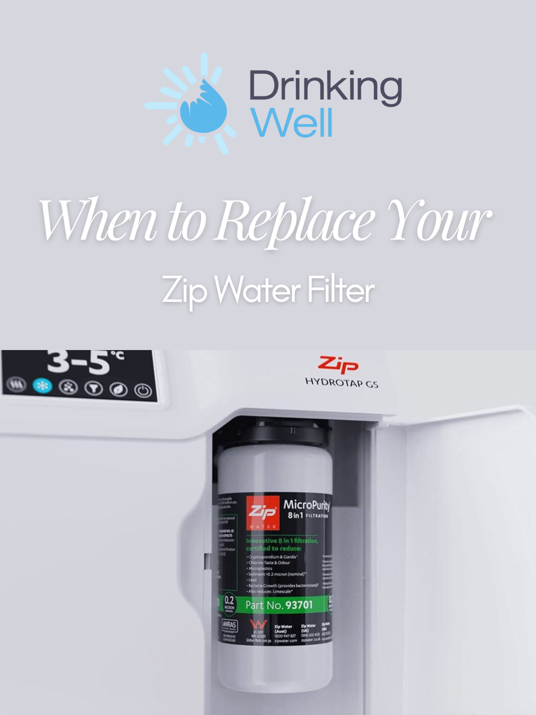 When to Replace Your Zip HydroTap Filter?