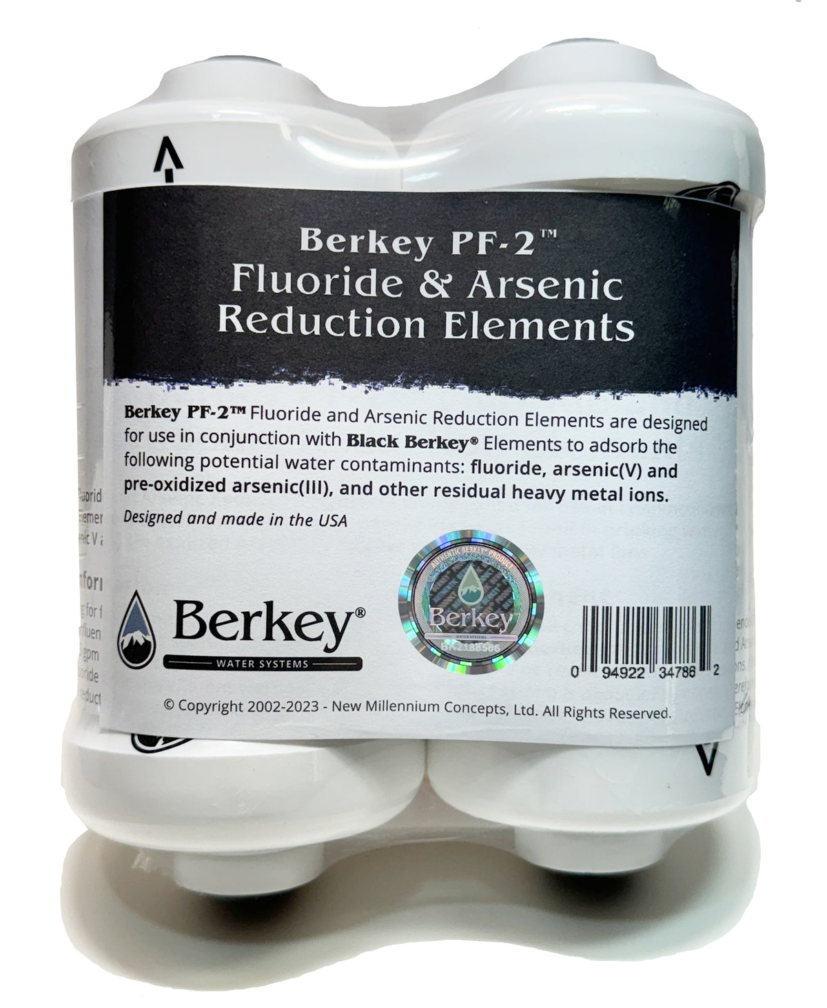 Berkey PF-2™ Fluoride & Arsenic Reduction Elements – 2 Pack