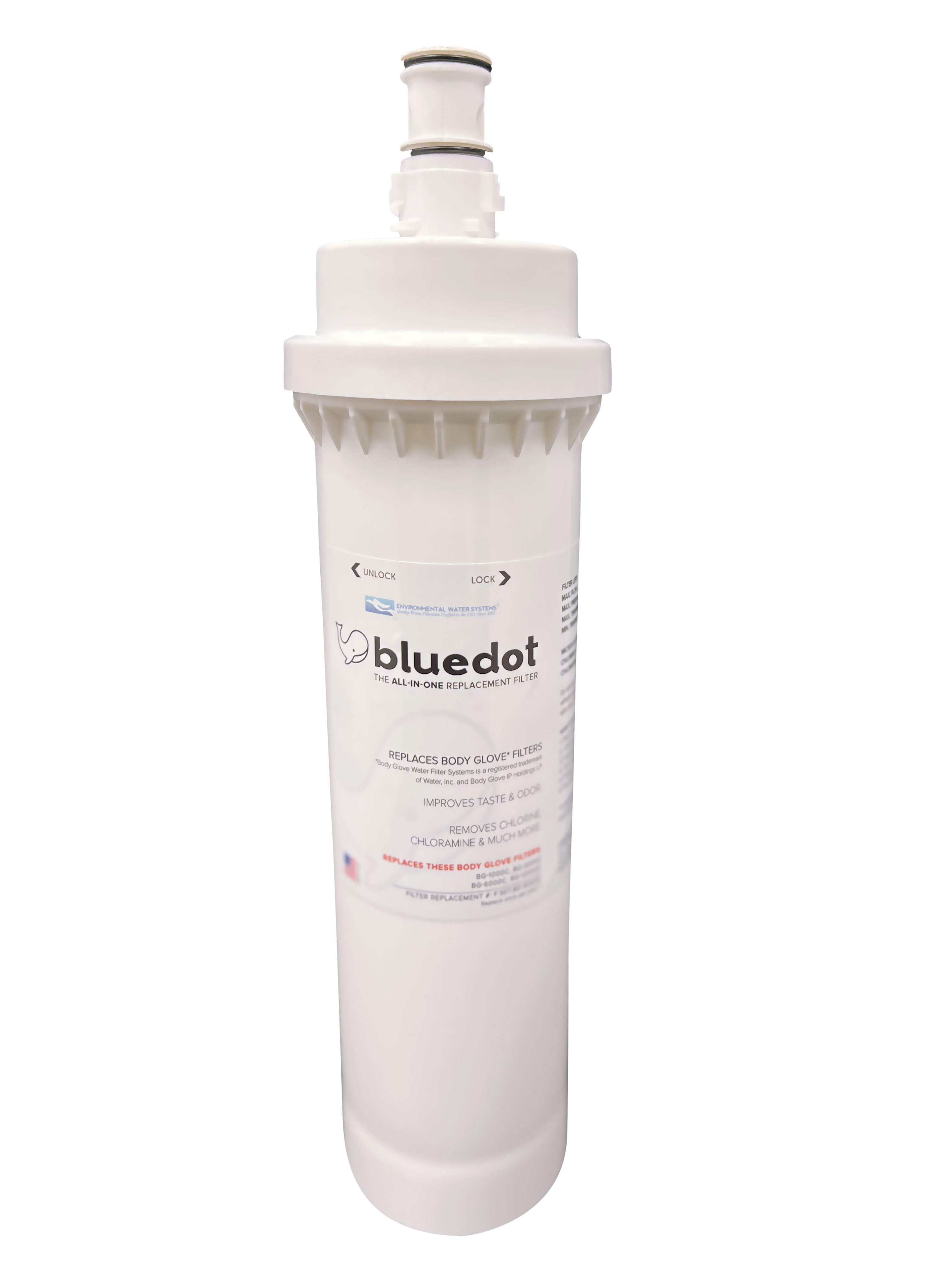 EWS # F.SET.BD.6000C Filter Replacement Cartridge – Made in USA