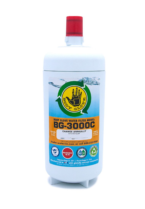 Body Glove BG-3000C Replacement Water Filter Cartridge (WI-BG3000C) freeshipping - Drinking Well Co.