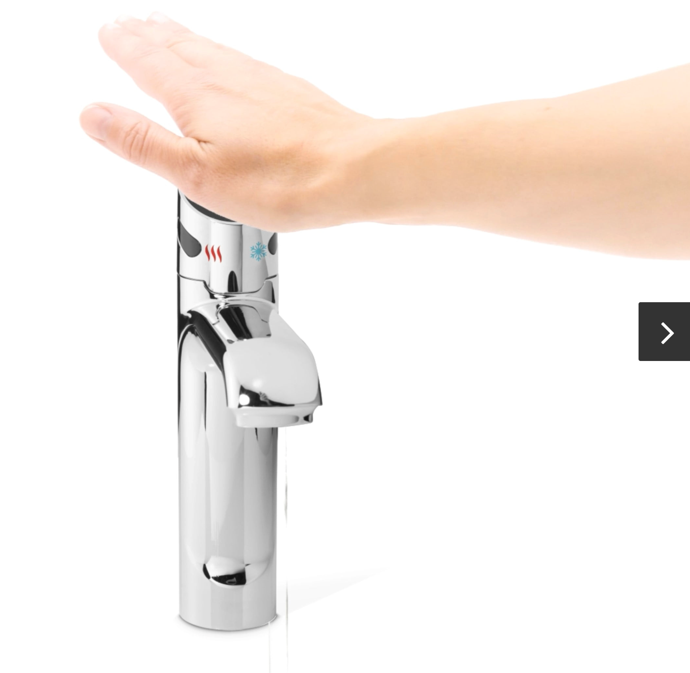 Zip Water HydroTap Touch-Free Wave for Home Faucet Boiling, Chilled, and Sparkling