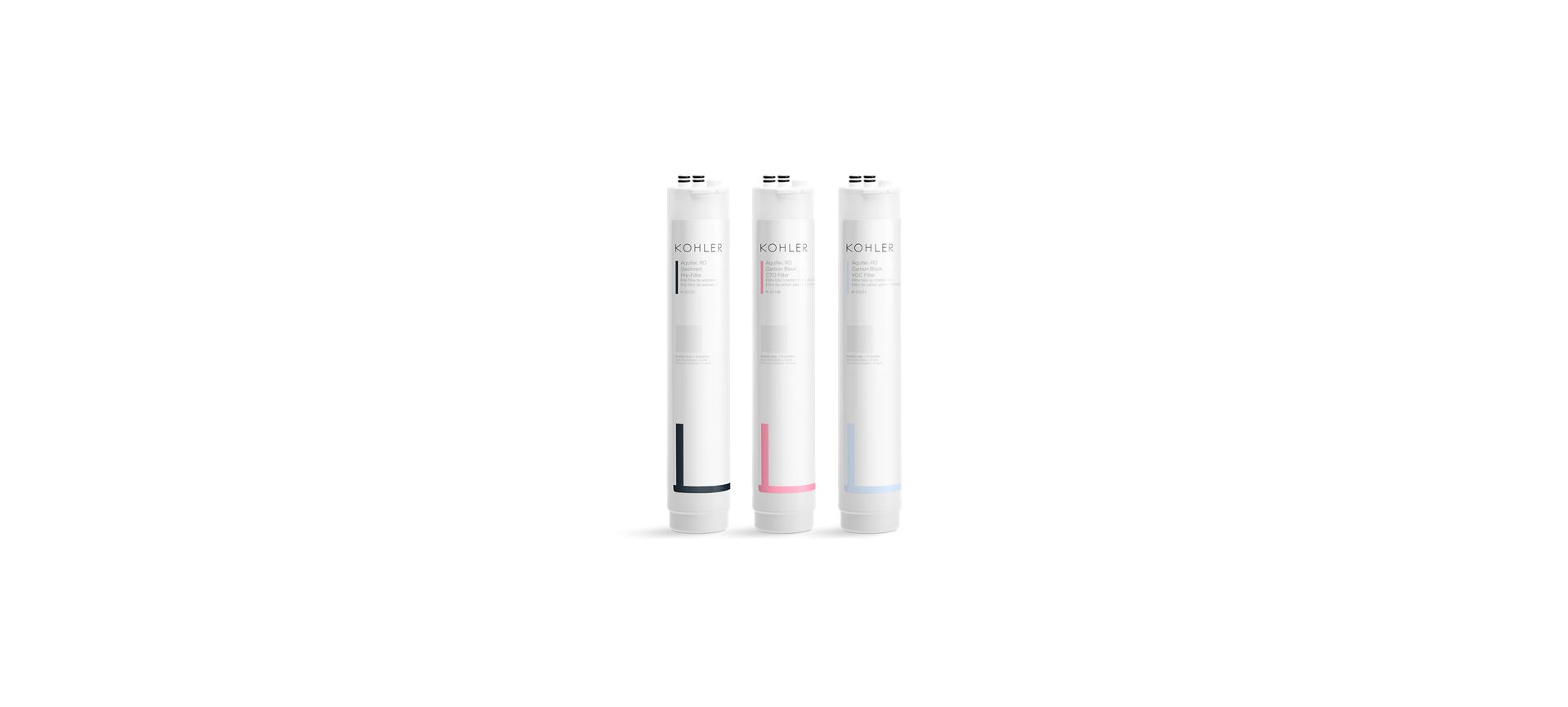 Kohler Reverse Osmosis (RO) K-22159-NA replacement filter 3-pack