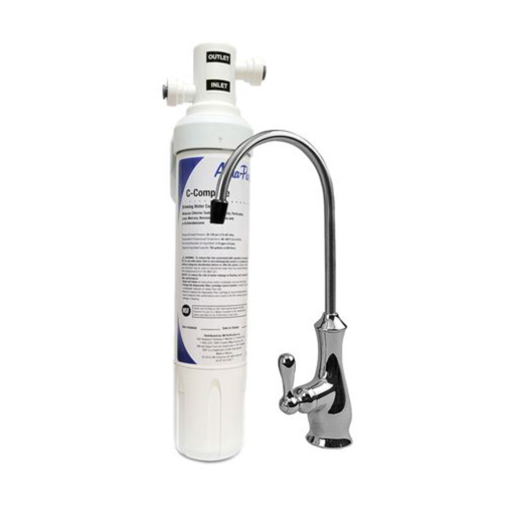 3M™ Aqua-Pure™ Under Sink Water Filter System AP200, 5528901, Full Flow, 5  um, 4/Case