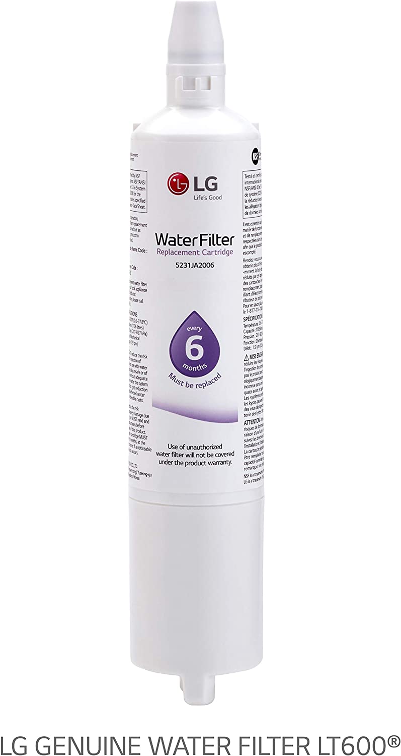 LG LT600P Fridge Water Filter Replacement Cartridge -Drinkingwellco