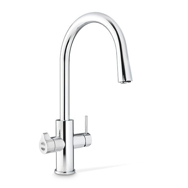 Zip Water 01034259 17 3/8 Inch HydroTap Celsius All-In-One Boiling Chilled Sparkling Drinking Faucet, Chrome - DrinkingWellCo