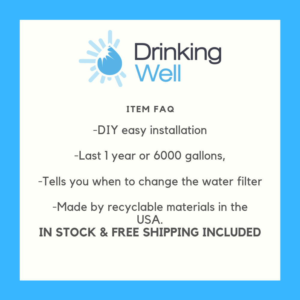 Body Glove WI-BG6000FFC Fast Flow Replacement Cartridge freeshipping - Drinking Well Co.