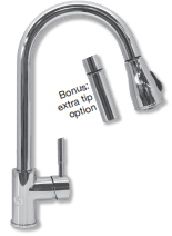 Water Inc. SKUA04 Ozone Faucet 1 Original Style with Ozone Generator and bonus tip - Chrome freeshipping - Drinking Well Co.