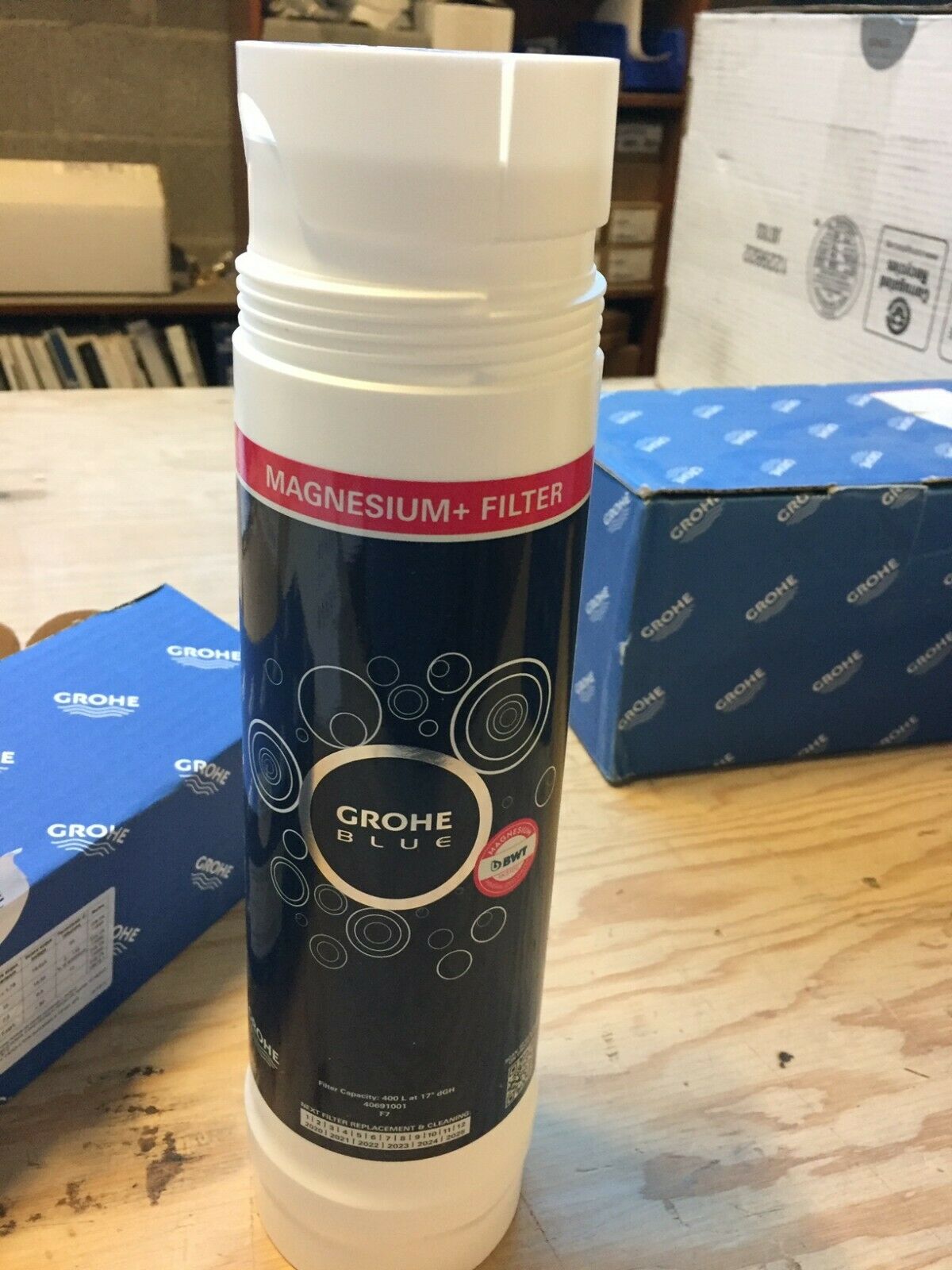 Replacement Filter Fit Magnesium Grohe Blue 40691001 - DrinkingWellCo