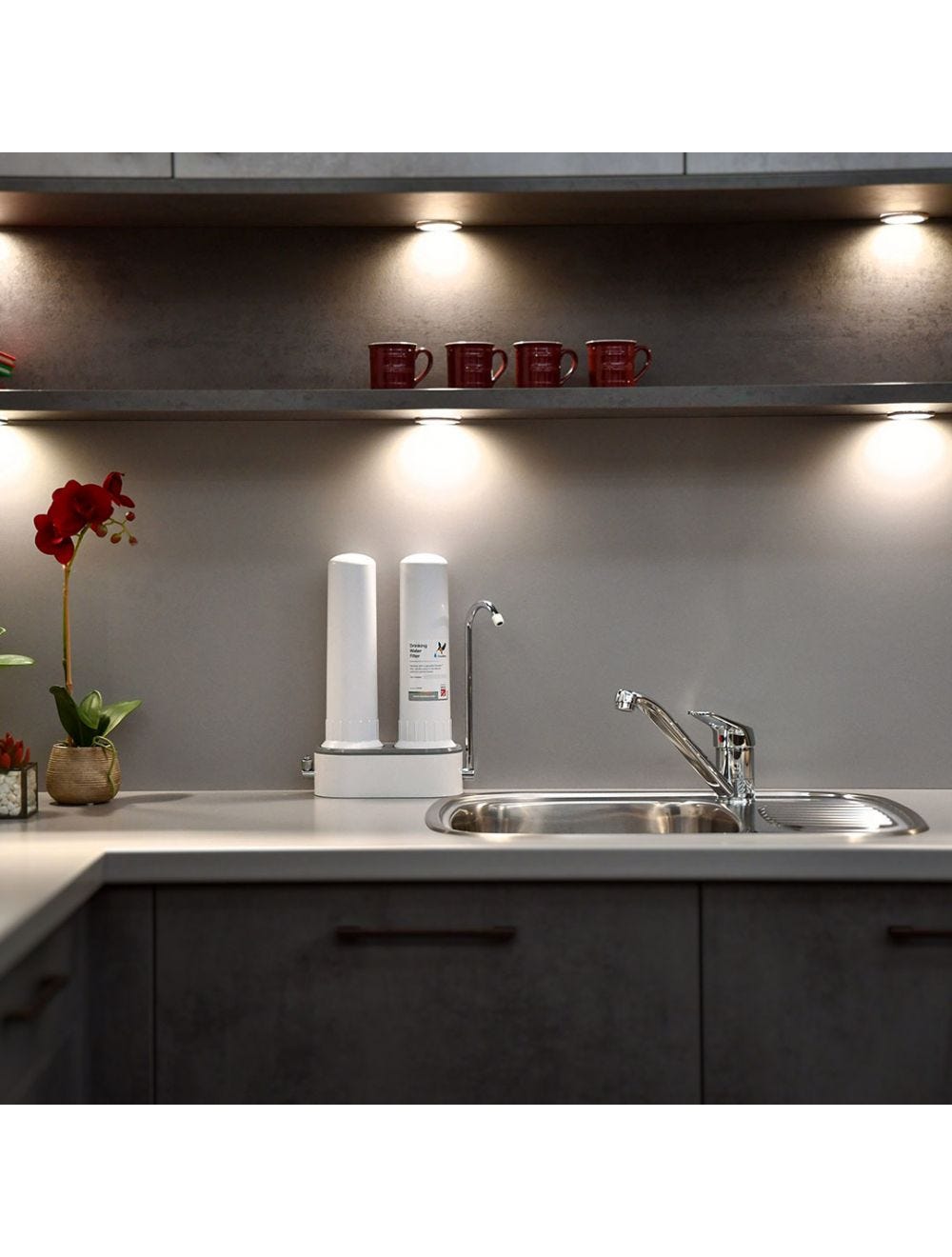 Doulton W9380005 HCP DOUBLE  + U/C DN MIE - DrinkingWellCo