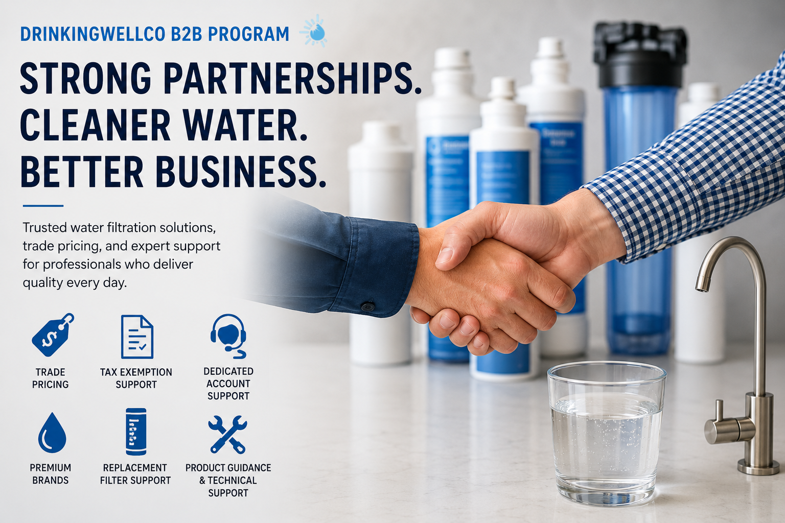 New DrinkingWellCo B2B Program