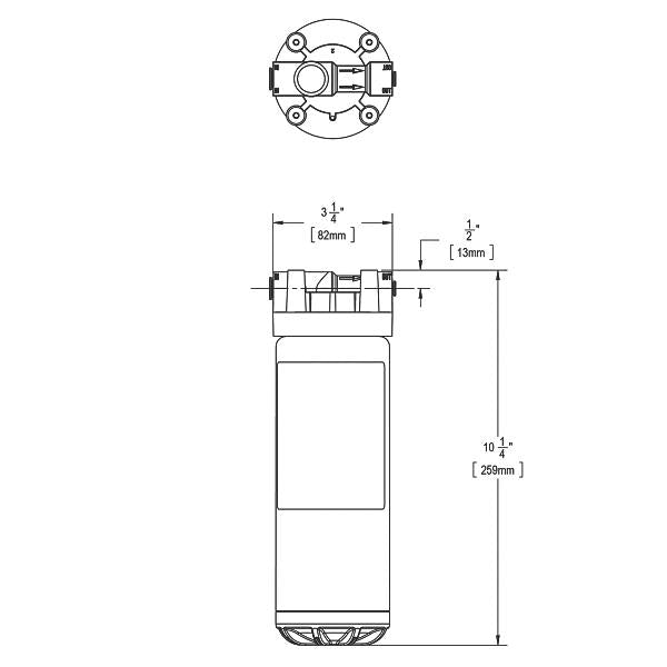 Elkay WaterSentry Lead Microplastics Filter for ezH2O Bottle Fillers 3000 Gallon 12-Month