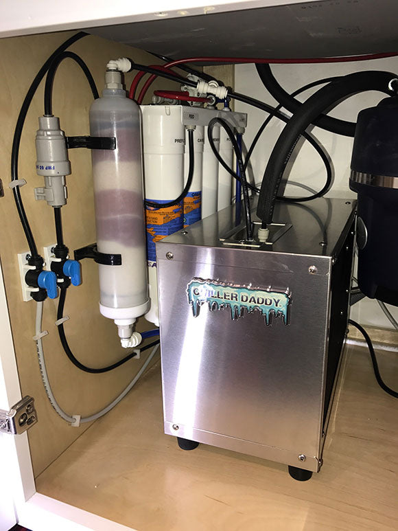 Chiller Daddy CHL-750XL Undersink Drinking Water Chiller – 1.3 GPH, 110V, Stainless Steel