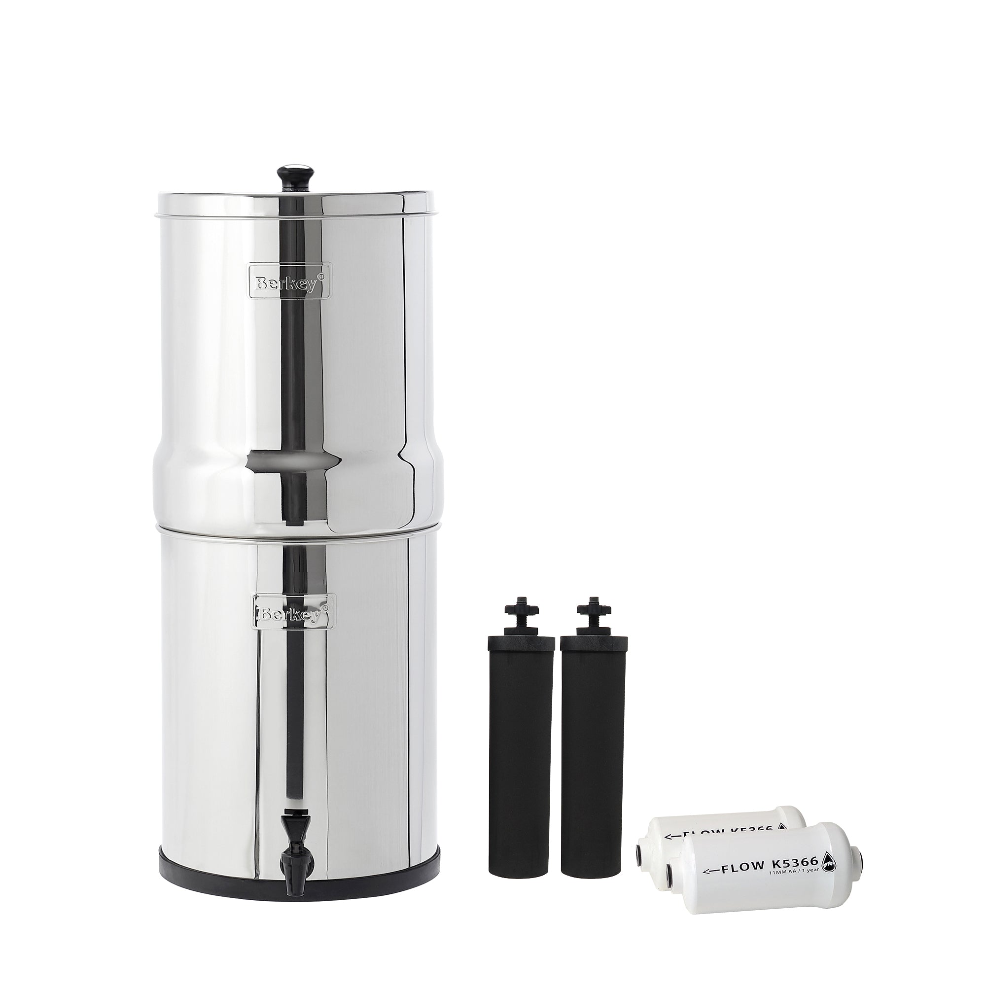 Royal Berkey® Water Filter System – 3.25 Gallon with 2 Black Berkey® Elements