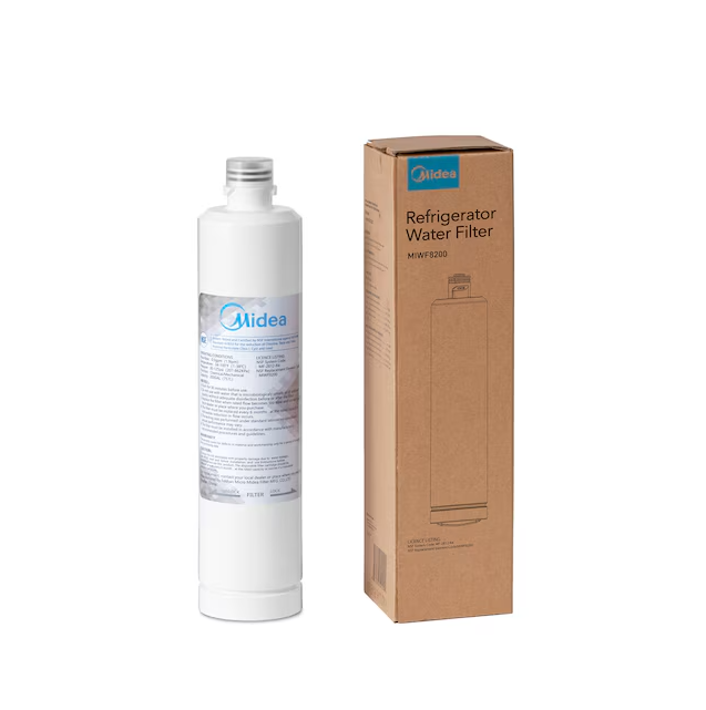 Midea MIWF8200 Twist In Refrigerator Replacement Water Filter