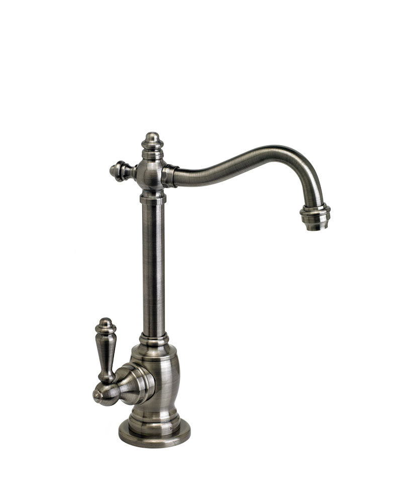 Waterstone 1100H-PN Annapolis Hot Only Filtration Faucet with Lever Handle, Polished Nickel Finish freeshipping - Drinking Well Co.