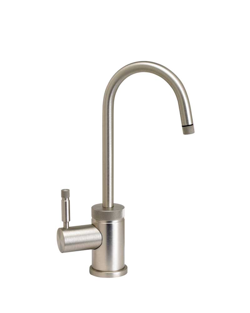 Waterstone 1450C-SN Industrial Cold Only Filtration Faucet with C Spout, Satin Nickel Finish freeshipping - Drinking Well Co.