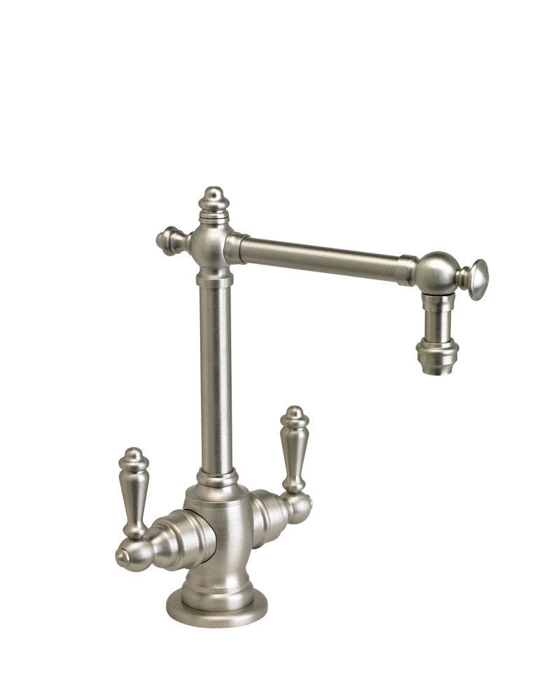 Waterstone 1700HC-SN Towson Hot and Cold Filtration Faucet with Lever Handles, Satin Nickel Finish freeshipping - Drinking Well Co.