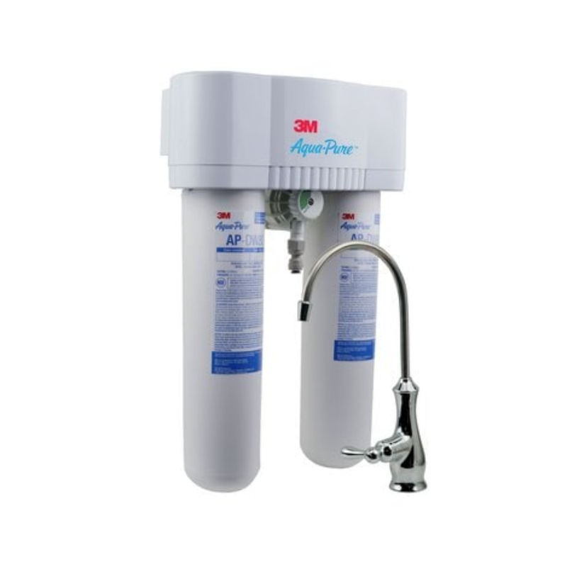 3M Aqua-Pure DWS1000 Under Sink Water Filtration System (With Faucet)