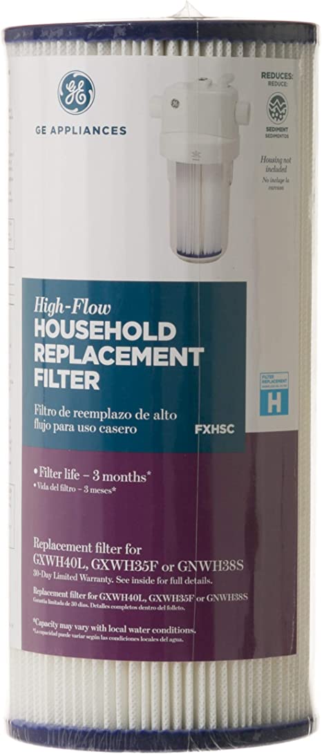 General Electric (GE) FXHSC Refrigerator Replacement Water Filter Cartridge -Drinkingwellco