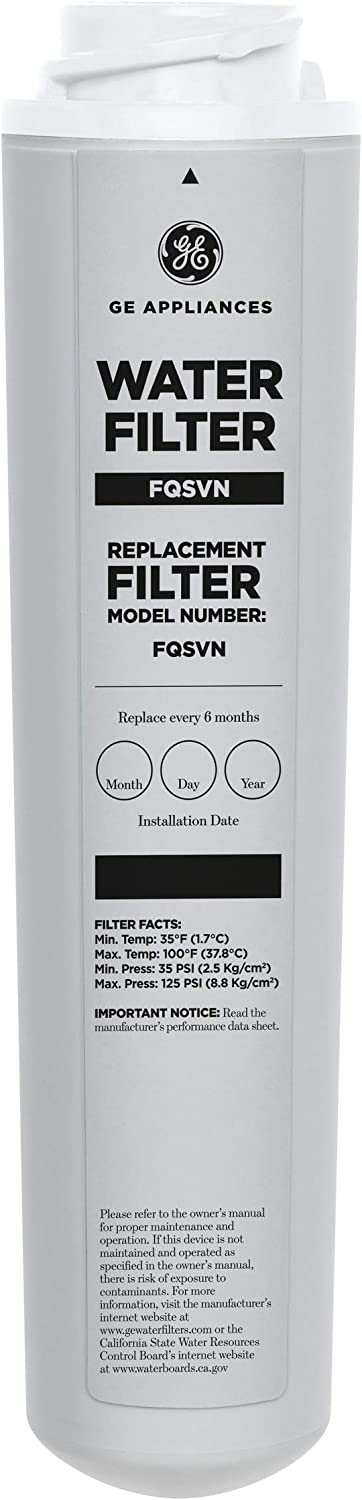 General Electric (GE) FQSVN Refrigerator DS Filter FQSVF Replacement Water Filter Cartridge -Drinkingwellco