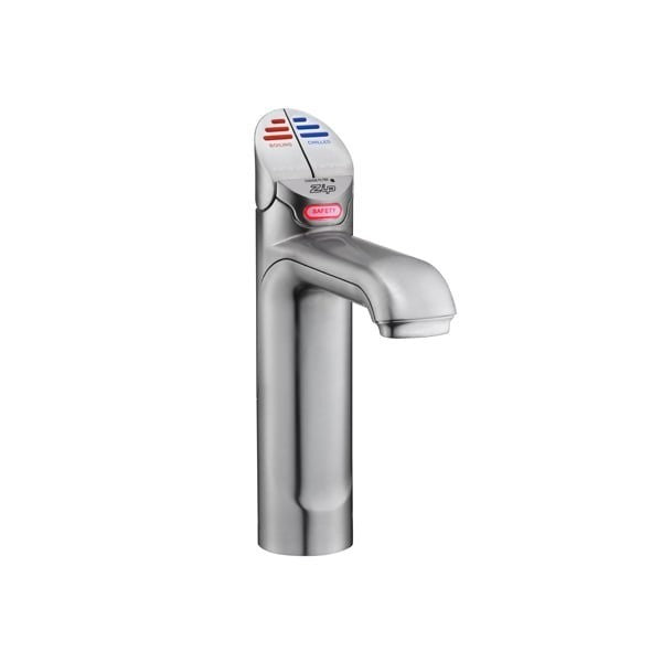 Zip Water 01034209 8 1/4 Inch HydroTap Classic Boiling Chilled Sparkling Drinking Faucet, Brushed Chrome - DrinkingWellCo