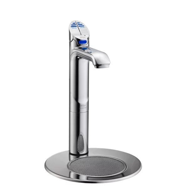 Zip Water 01034215 8 1/4 Inch HydroTap Classic Chilled Sparkling Drinking Faucet, Brushed Chrome - DrinkingWellCo