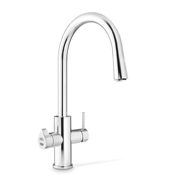Zip Water 01034264 17 3/8 Inch HydroTap Celsius All-In-One Boiling Chilled Sparkling Drinking Faucet, Nickel - DrinkingWellCo