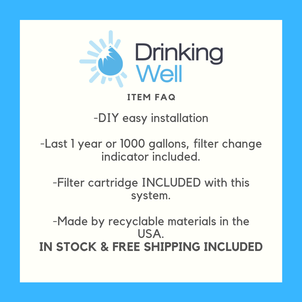 Body Glove WI-BG1000 Level 1 Water Filtration System freeshipping - Drinking Well Co.