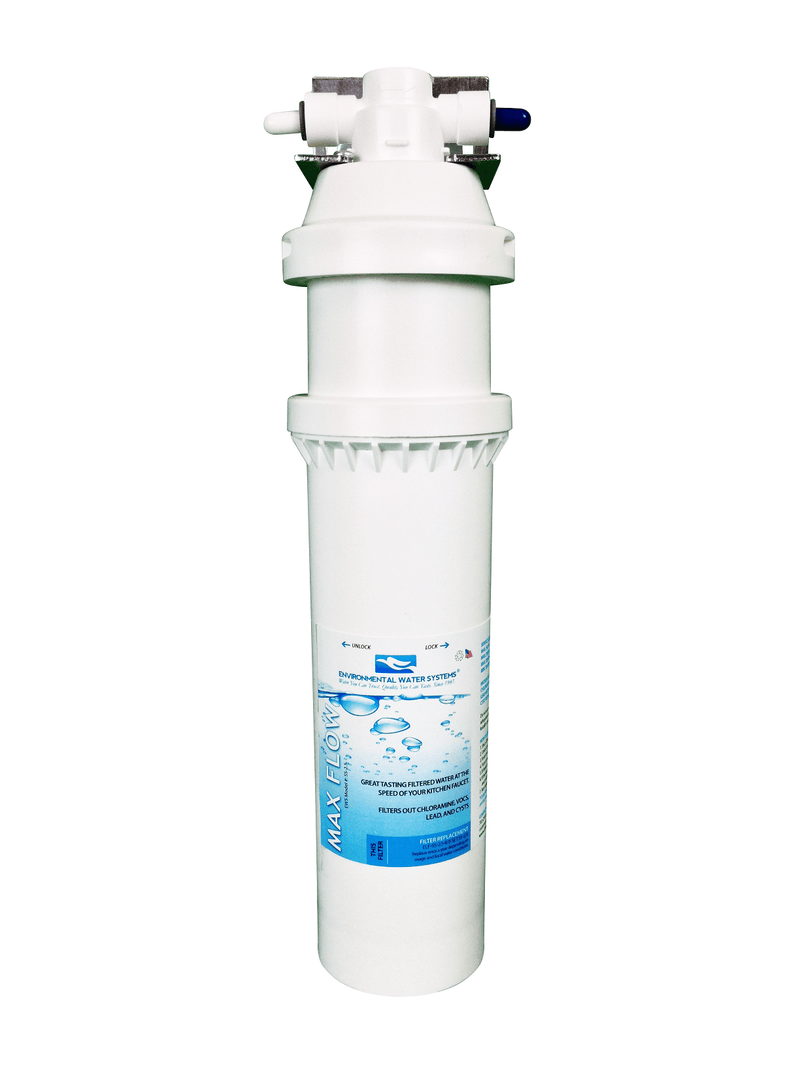 Environmental Water Systems - SS-2.5 Essential Max Flow in-line Filter  System freeshipping - Drinking Well Co.