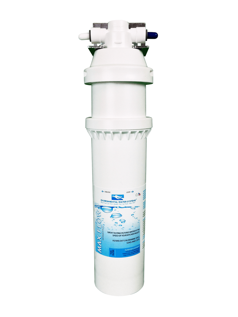 Environmental Water Systems - SS-2.5 Essential Max Flow in-line Filter System freeshipping - Drinking Well Co.